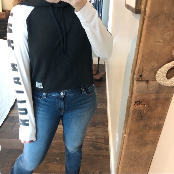 7 FAM size 29 cropped boot/raw hem jeans - Picture 3 of 5